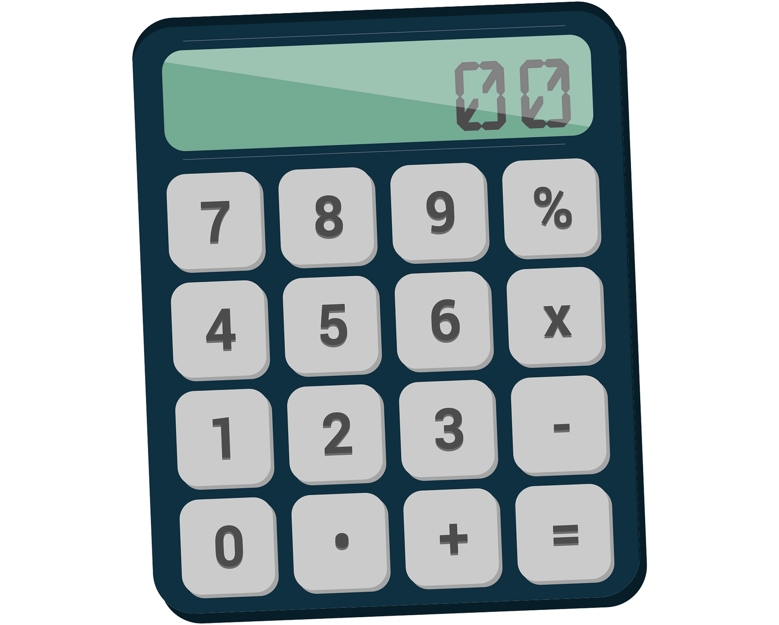 Darstellung eines Taschenrechners